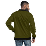 Olive & Black Bomber Jacket