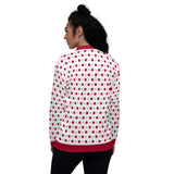 Red Polka Dot Bomber Jacket