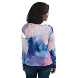 Watercolor Bomber Jacket