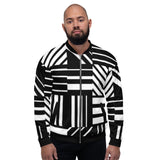 Zigzag Unisex Bomber Jacket