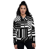 Zigzag Unisex Bomber Jacket