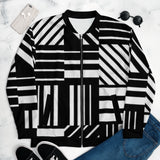 Zigzag Unisex Bomber Jacket