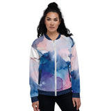 Watercolor Bomber Jacket