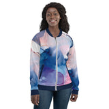 Watercolor Bomber Jacket