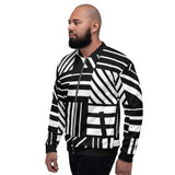 Zigzag Unisex Bomber Jacket