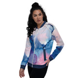 Watercolor Bomber Jacket