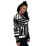 Zigzag Unisex Bomber Jacket