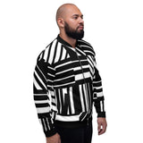 Zigzag Unisex Bomber Jacket