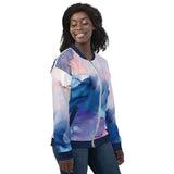 Watercolor Bomber Jacket