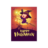 Happy Halloween Witch Poster