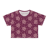 Flowers Crop Tee