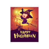Happy Halloween Witch Poster
