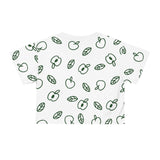 White Peaches Crop Tee