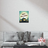 Happy Halloween Pumpkins Poster