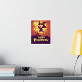 Happy Halloween Witch Poster