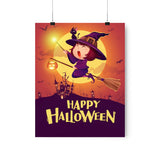 Happy Halloween Witch Poster