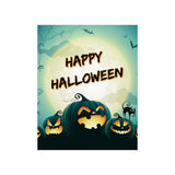 Happy Halloween Pumpkins Poster