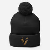Deer Pom Pom Beanie