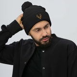 Deer Pom Pom Beanie