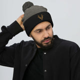 Deer Pom Pom Beanie