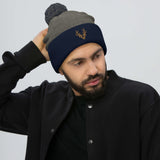 Deer Pom Pom Beanie