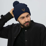 Deer Pom Pom Beanie