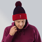 Key of Design Pom Pom Beanie