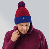 Key of Design Pom Pom Beanie
