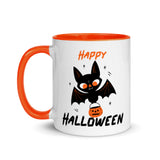 Happy Halloween Bat Mug