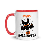 Happy Halloween Bat Mug