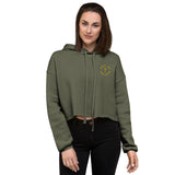 Key of Design Crop Hoodie