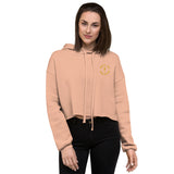 Key of Design Crop Hoodie