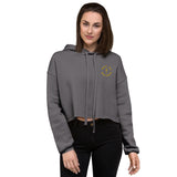 Key of Design Crop Hoodie