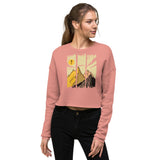 Mountains Crop Sweatshirt