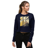 Mountains Crop Sweatshirt